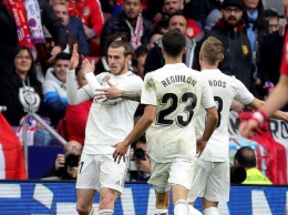 Игрок "Реала" показал фанам "Атлетико" неприличный жест, отмечая свой гол в ворота "матрасников"