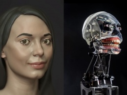 Разработчики из Британии создали первого в мире робота-художницу (Фото)