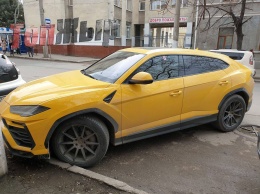 В Крыму засветился новейший кроссовер Lamborghini Urus