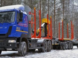 Производитель «МАЗ-МАН» поставил в Сибирь 90-тонный автопоезд-сортиментовоз