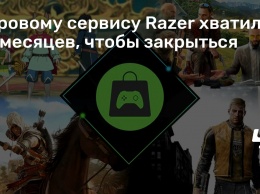 Игровому сервису Razer хватило 10 месяцев, чтобы закрыться