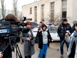 Как в Запорожской области криминальную драму снимали (ВИДЕО)