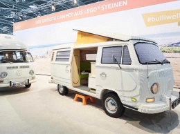 В Германии из конструктора Lego собрали кемпервэн Volkswagen T2