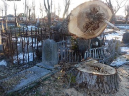 ''Духовное банкротство'': в Черкассах устроили погром на еврейском кладбище. Фото