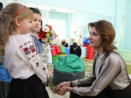 Марина Порошенко посетила Запорожскую область (Фото)