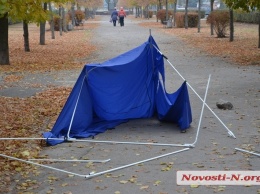 На Николаевщине мужчина обматерил агитаторов и угрожал повредить палатку