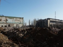 Фотофакт: Стратегическое предприятие в Запорожской области превратилось в руины