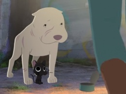 В новом короткометражном мультфильме от Pixar показали дружбу котенка и питбуля