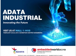 ADATA представит на Embedded World 2019 линейку индустриальных систем хранения