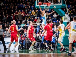Сборная Украины потеряла шансы на выход в финальную часть ЧМ-2019 по баскетболу
