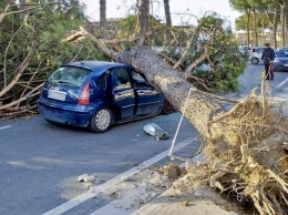 Ураганные ветры на побережье Италии и Хорватии привели к смерти трех людей