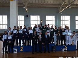 Сборная николаевской полиции завоевала второе место на чемпионате по рукопашному бою