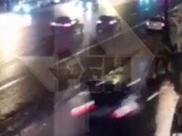 Появилось видео смертельного наезда BMW на пешеходов в Петербурге