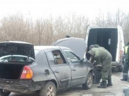 В Макеевке взорвали машину одного из главарей "ДНР"