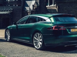 Единственный в своем роде универсал Tesla Model S привезут в Женеву