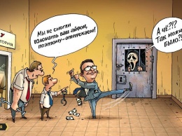 НАБУ не смогло взломать айфоны одесских чиновников: как это было (карикатура)