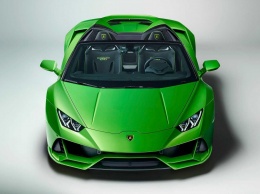 Представлен Lamborghini Huracan Evo без крыши