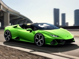 Lamborghini официально показала новейший кабриолет Huracan Evo Spyder