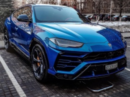 В Украине засветился новейший внедорожник Lamborghini Urus