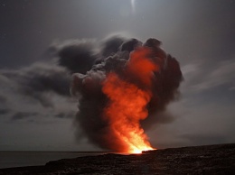 Названо крупнейшее извержение вулкана в 2018 году
