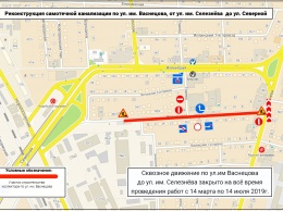 В Краснодаре на четыре месяца закрывают сквозной проезд по улице Васнецова