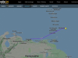 В районе Каракаса заметили самолет Минобороны РФ