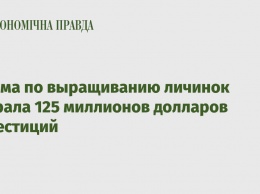 Ферма по выращиванию личинок собрала 125 миллионов долларов инвестиций