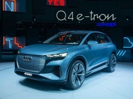 Представлен электрический кроссовер Audi Q4 e-tron с запасом хода 450 км