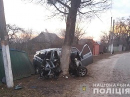 Пять человек разбились насмерть в селе возле Киева, в машине нашли недопитую бутылку водки