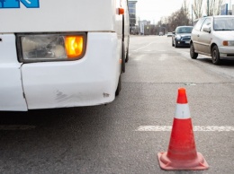 В Днепре автобус сбил велосипедистку