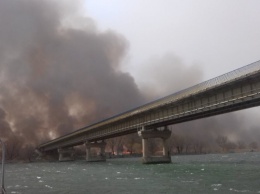 Масштабный пожар в днестровских плавнях потушили