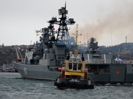 Большой противолодочный корабль "Североморск" покинул Севастополь