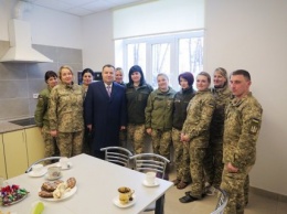 Во Львовской области открыли новые общежития для военных летчиков