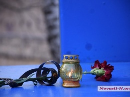 В День добровольца в Николаеве возложили цветы к «Струнам памяти»