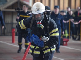 Самыми сильными пожарными-спасателями на Николаевщине оказались южноукраинцы