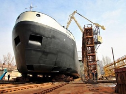 В Николаеве спустили на воду 110-метровый танкер-химовоз Емма
