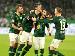 Вольфсбург - Фортуна 5:2 Видео голов и обзор матча