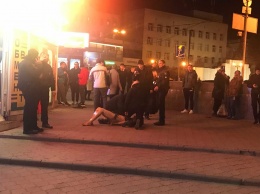 Голый мужчина спровоцировал переполох в центре Харькова (фото)
