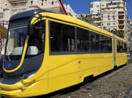 В Египте запустили украинский трамвай с кондиционером и Wi-Fi