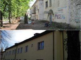 В Павлограде заброшенное здание превратили в 19 квартир для переселенцев (ФОТО)