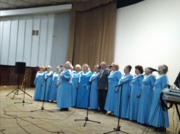Сегодня в "Юбилейном" состоялся отчетный концерт Хора народной песни