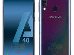 Новые детали и рендеры смартфона Samsung Galaxy A40