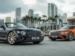 Bentley представила новые модификации купе Continental GT и GT Convertible