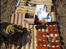 В Лисичанске нашли схрон боевика