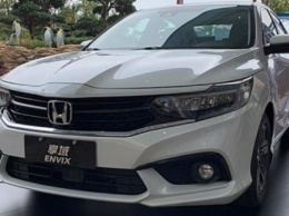 Новый седан Honda Envix добрался до китайских автосалонов