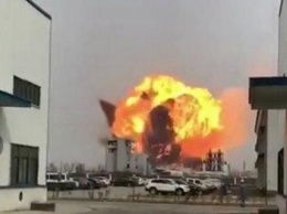 Взрыв на химическом заводе в Китае унес шесть жизней