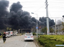 В Китае на заводе по производству пестицидов прогремел взрыв - есть погибшие и раненые