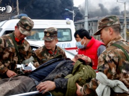 В результате взрыва на химзаводе в Китае погибли десятки людей