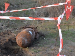 На Николаевщине нашли 50-килограммовую авиабомбу и уничтожили. ВИДЕО