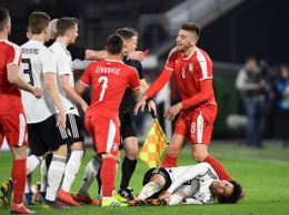 Германия - Сербия - 1:1: Гол от Луки